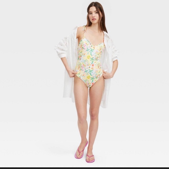 Roller Rabbit X Target White Embroidered Collared Mini Dress - Picture 4 of 4